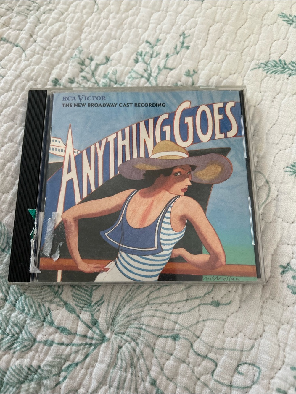 Anything Goes CD - Vintage Broadway Cast Art